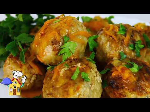 Видео: Тефтели с рисом! Вкусные, как у мамы!