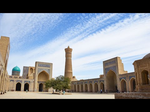 Видео: Bukhara ,  Бухоро Ancient Oasis 4k