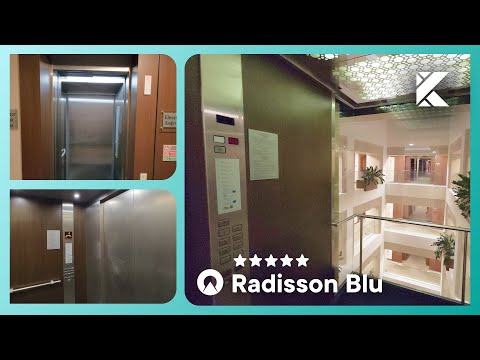 Видео: ⚡Отличные лифты Schindler 5400 @ Отель Radisson Blu/Mantera (п. Сириус)