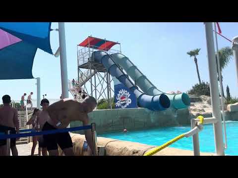 Видео: Аквапарк Афродита. Кипр. Пафос. #аквапарк #путешествия #кипр