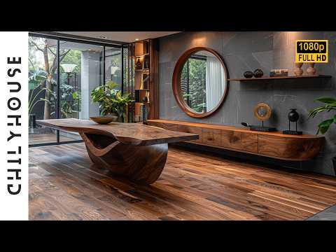 Видео: СОВЕТЫ ПО ДИЗАЙНУ ДОМА: Преобразите современный интерьер с помощью актуального дерева и элегантны...