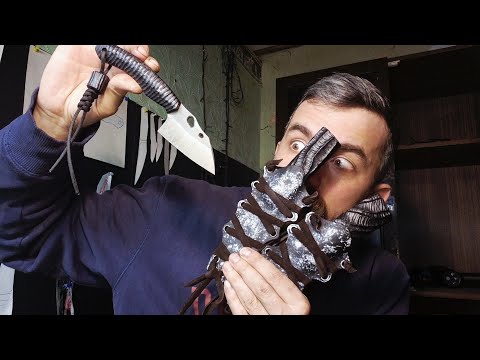 Видео: РУСКИЕ ОТ 3000РУБ 🔥/Т-РЕКС/ НЕОБЫЧНЫЙ НОЖИ🌚 #климочкинъ #ножи #ножиручнойработы