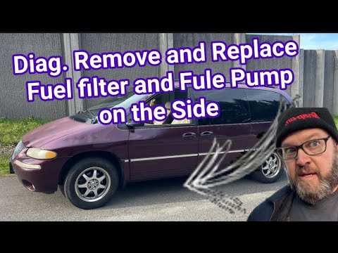 Видео: Топливный насос / Топливный фильтр 🔧 Диагностика и ремонт Chrysler Town & Country🔧 Dodge Caravan ...