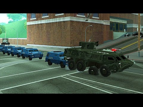 Видео: ПОЛИЦИЯ В ШОКЕ! МАССОВОЕ ОГРАБЛЕНИЕ - SAMP