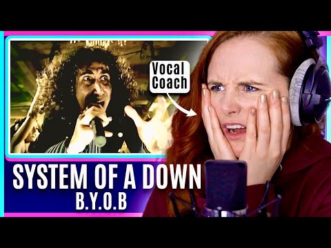 Видео: Чем отличаются SOAD | System Of A Down - BYOB | Реакции и анализ вокального тренера