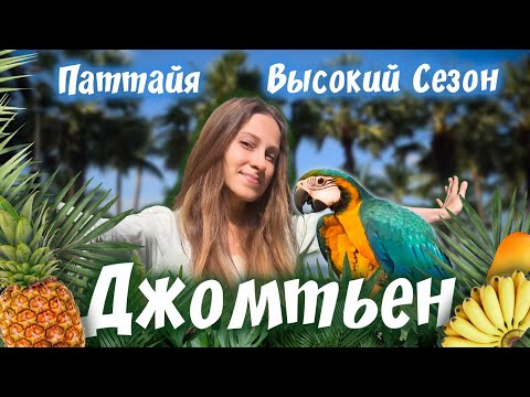 Видео: Паттайя Высокий Сезон: Пляжи, Цены, Еда. Часть 1 - Джомтьен