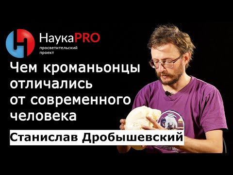 Видео: Чем кроманьонцы отличались от современного человека? – антрополог Станислав Дробышевский | Научпоп