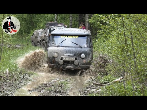 Видео: УАЗ Буханка на бездорожье 2019. Остались одни!!! Обнора трофи 2019. Третья часть