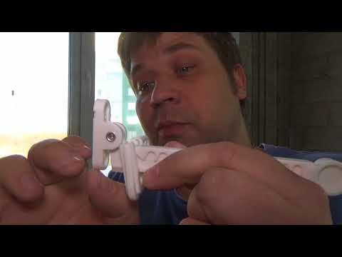 Видео: Ограничитель открывания и микропроветриватель для окон.