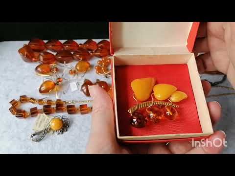 Видео: 170. Каталог Калининградского янтарного комбината. Пополнение коллекции. Часть 2.