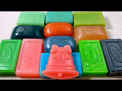 Видео: ASMR soap cutting Glycerine soap Relaxing sounds АСМР мыло Резка мыла #relax