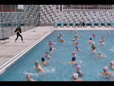 Видео: Аквааэробика урок 2024, StrengthMobility aquafitness class