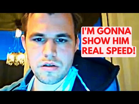 Видео: Магнус Карлсен УНИЧТОЖАЕТ САМОГО БЫСТРОГО ШАХМАТИСТА в Bullet