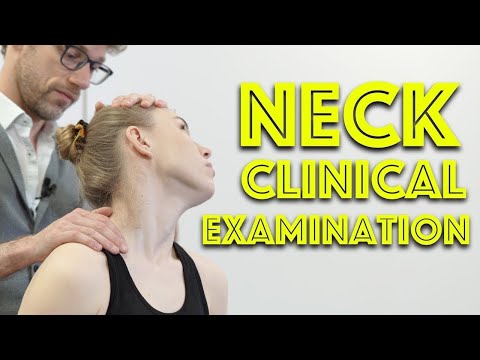 Видео: Клинические навыки: Оценка состояния шейного отдела позвоночника — осмотр шеи доктора Гилла