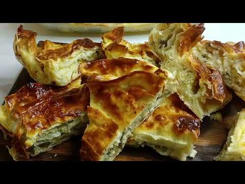 Видео: Баніца з лаваша —  швидкий і смачний варіант болгарського пирога💛
