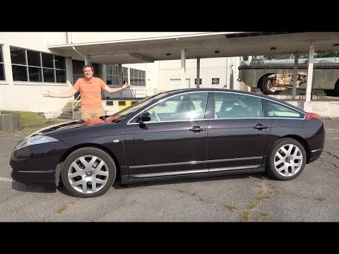 Видео: Citroen C6 - был ультра-причудливым французским люксовым седаном