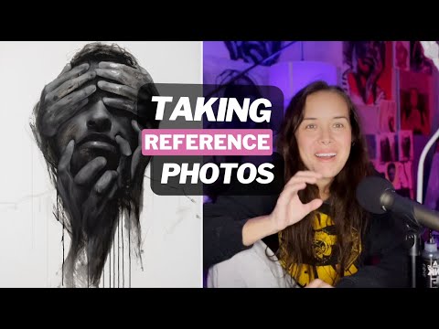 Видео: Создание собственных референсных фотографий для художников-портретистов