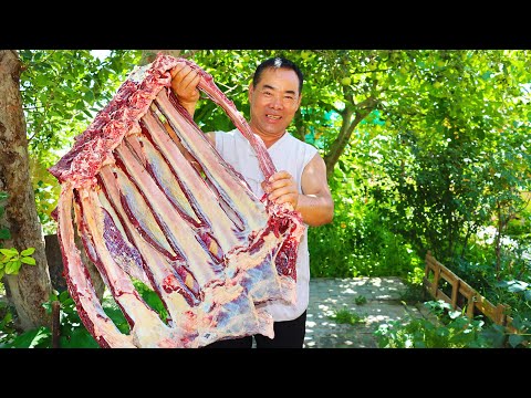 Видео: Приготовила ребра яка за 130 долларов на весь день, так вкусно! | дядя сельский гурман