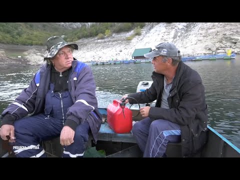 Видео: Тrolling fishing on Lake Kozjak Macedonia Ribolov so ohridski blinkeri na Kozjak  #Trolling #Fishing