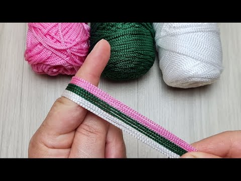 Видео: 😍 ОНИ БЫЛИ СЛИШКОМ МИЛЫМИ😍 ВЫ НИКОГДА НЕ УГАДАЕТЕ, ЧТО Я СДЕЛАЛА С ЦВЕТНЫМИ НИТКАМИ.