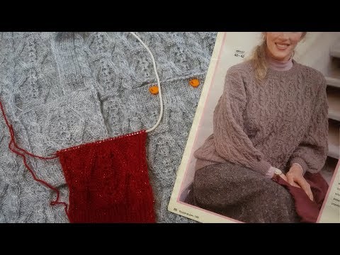 Видео: Шикарный образец узора спицами.МК для начинающих.Chic pattern pattern spokes.MK for beginners