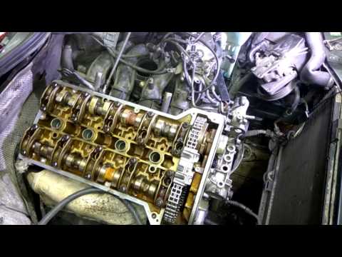 Видео: Мерседес, двигатель 111.945. Замена цепи, прокладки ГБЦ. День 6