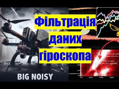 Видео: Фільтрація даних гіроскопа: що таке шумні дрони і що з цим можна зробити в бетафлай