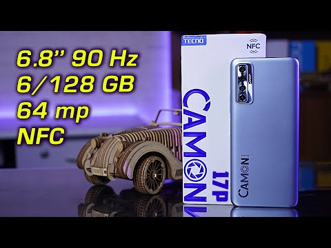 Видео: TECNO CAMON 17P полный обзор средне-бюджетника с упором на камеру! [4K review]