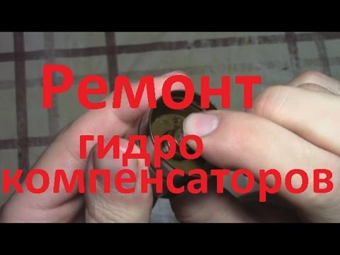 Видео: Ремонт Гидрокомпенсаторов