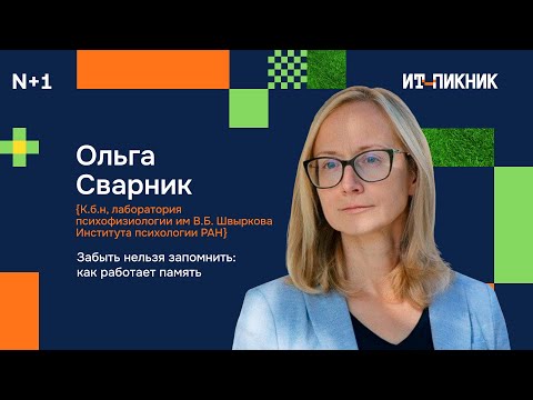 Видео: Забыть нельзя запомнить: как работает память - Ольга Сварник