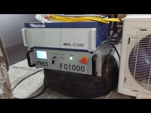 Видео: Лазер ЧПУ по металлу RECI и Raycus