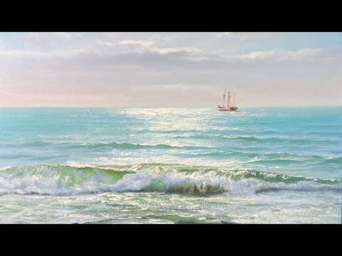 Видео: Новинка! Пишем море… Видеоурок "Морской воздух" Художник Игорь Сахаров