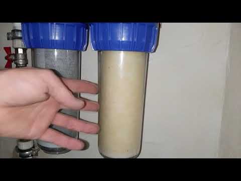 Видео: Плохая вода/МАГИСТРАЛЬНЫЙ ФИЛЬТР/Самостоятельная установка магистрального фильтра в квартире