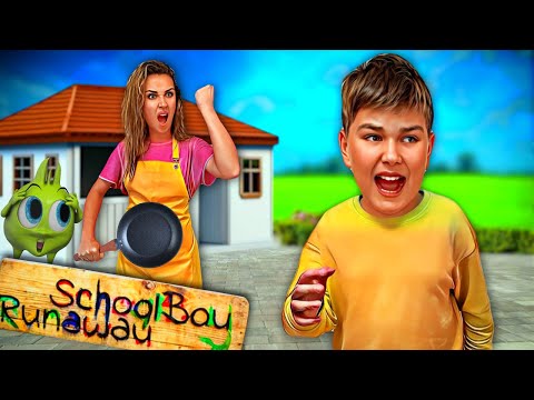 Видео: РОМА КАК SCHOOLBOY RUNAWAY В РЕАЛЬНОЙ ЖИЗНИ