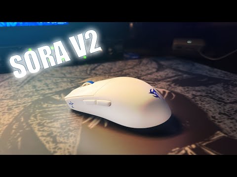 Видео: Sora V2 | Самая Легкая Мышка? | Обзор, распаковка