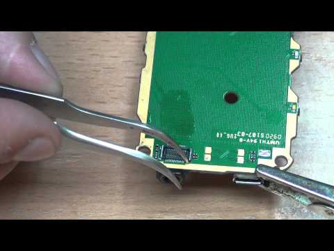 Видео: Замена Коннектора дисплея  на Nokia 5130 с донора Nokia 2700