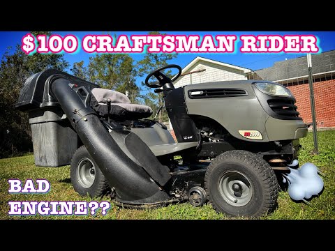 Видео: РЕМОНТ НЕЗАКОНЧЕННОЙ САМОХОДНОЙ ГАЗОНОКОСИЛКИ CRAFTSMAN ЗА 100 ДОЛЛАРОВ (ЗАМЕНА ДВИГАТЕЛЯ/КАРБЮРА...