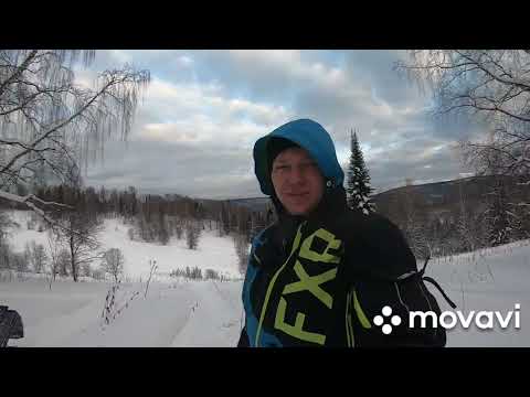 Видео: Arctic cat m 800,8000 против Polaris pro rmk.Покатушки на снегоходах 2 день..