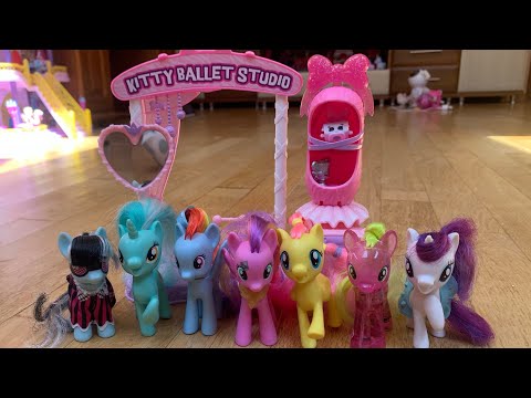 Видео: My little pony. Пони игрушки в магазине покупают чемодан. Часть 1.