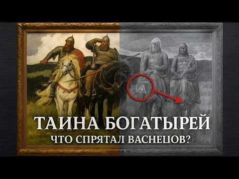 Видео: Секреты Картины "3 Богатыря". Что Васнецов Зашифровал в Легендарной Картине?