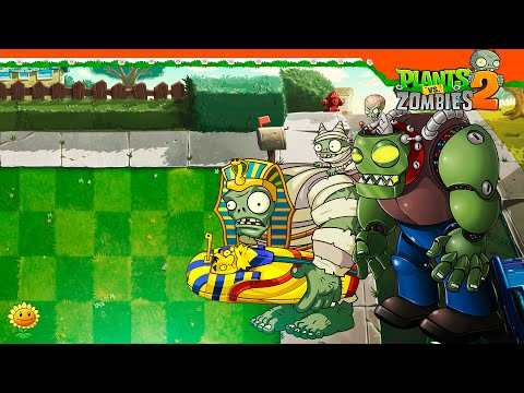 Видео: 😨 ГАРГАНТЮА РАЗМЕРОМ ПОЧТИ С ЗОМБОССА 😨 Plants Vs Zombies 2 (Растения против Зомби 2) Прохождение