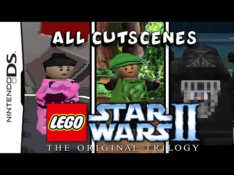 Видео: Завершение кат-сцены Lego Star Wars 2 DS