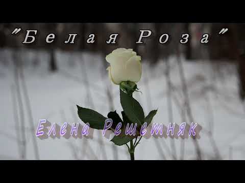 Видео: Белая роза. Елена Решетняк