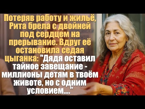 Видео: Потеряв работу и жильё, Рита брела с двойней под сердцем на прерывание. Вдруг её остановила седая...