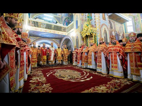 Видео: Густынский монастырь. Торжества в День Ангела митрополита Климента.