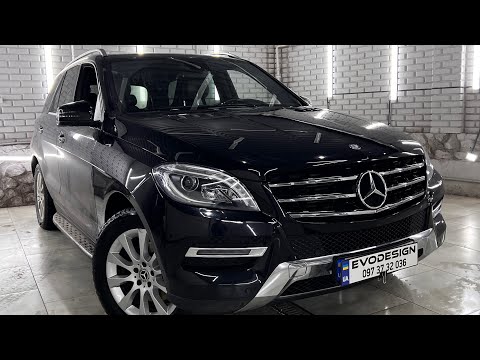 Видео: Mercedes ML W166 замена линз улучшение света фар