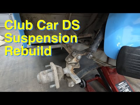 Видео: Ремонт и регулировка передней подвески и рулевого управления Club Car DS