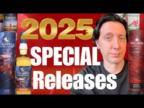 Видео: Специальные релизы Diageo 2025 года для слепой дегустации: Daluaine 21, Talisker 14, Roseisle 14,...
