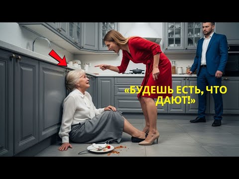 Видео: «Жена миллионера обидела его мать… но ответ мужа изменил всё!»
