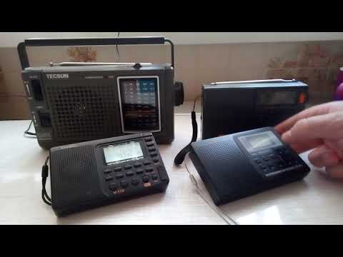 Видео: Сравнение радиоприемников Tivdio V-115, Vbestlife cs-106(Tivdio V-111), Xhdata D-808, Tecsun R-304